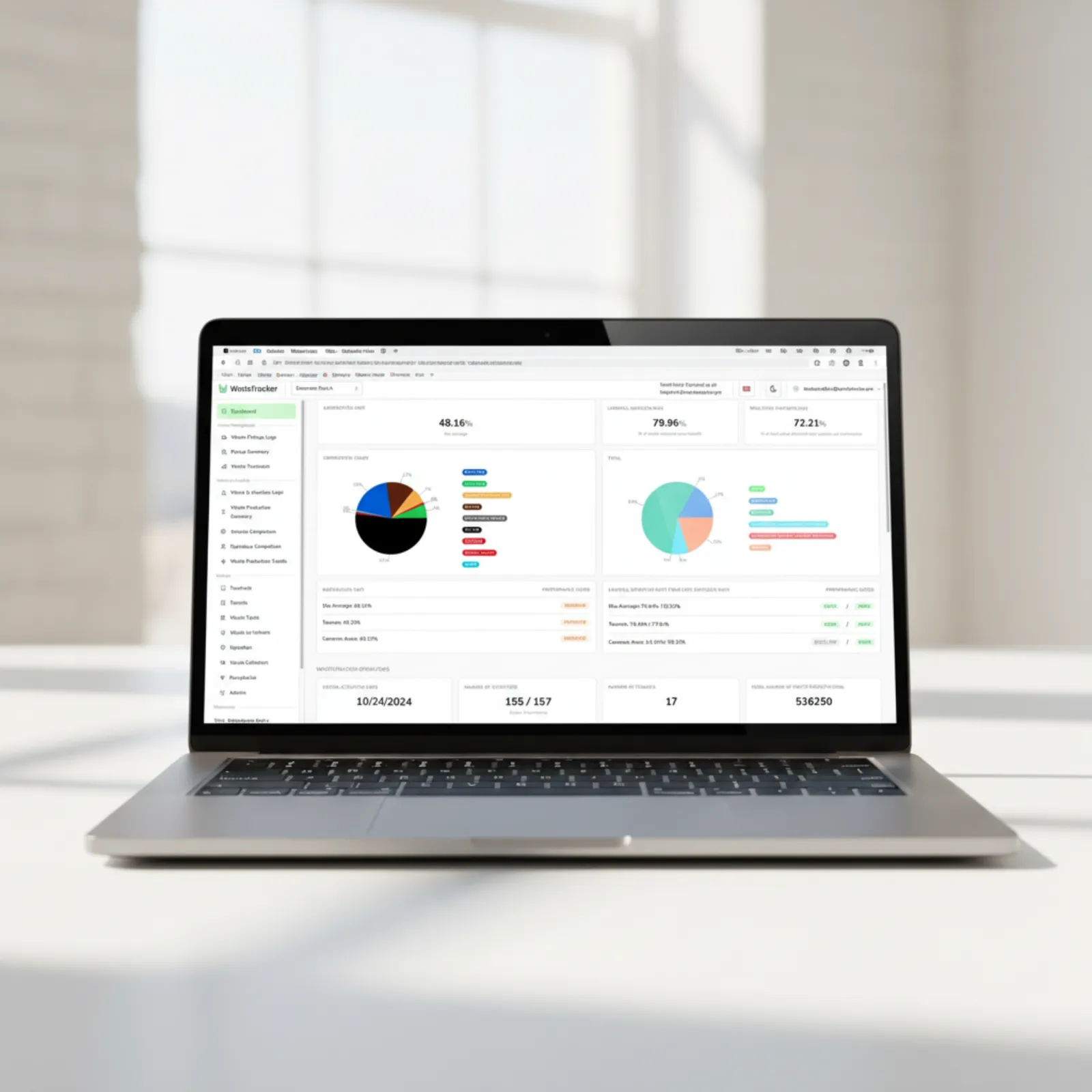 Panel dashboard